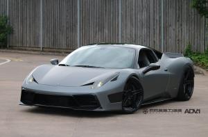 Ferrari 458 Italia on ADV.1 Wheels (ADV05 M.V2 SL) 2017 года